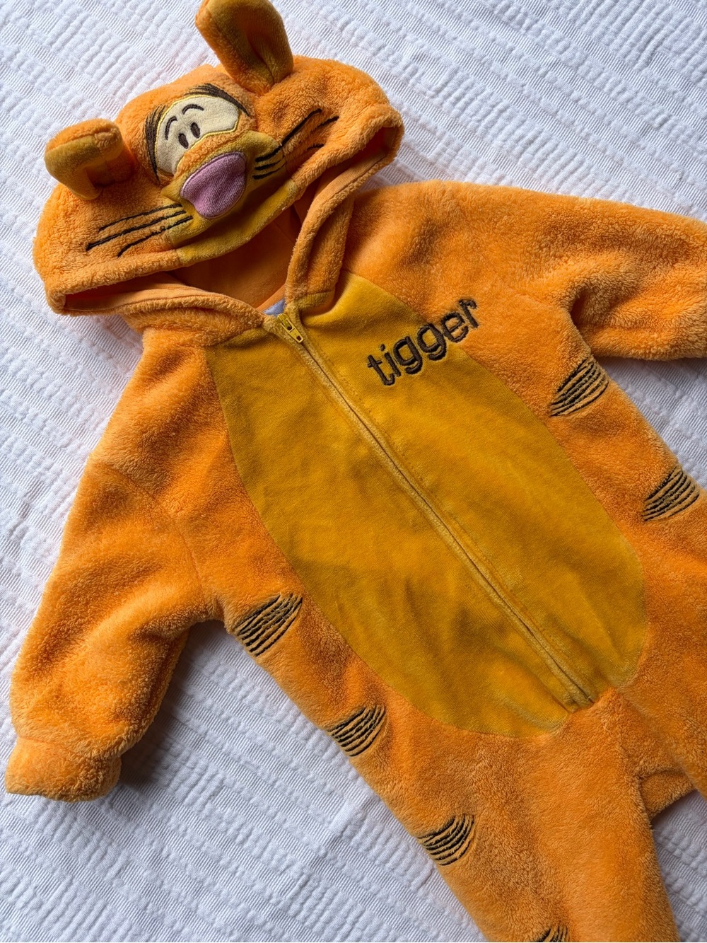 Y2K Tigger Hooded One-Piece
